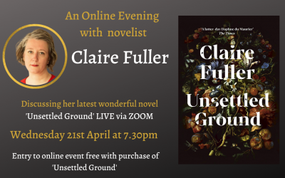 An Online Evening with Novelist Claire Fuller
