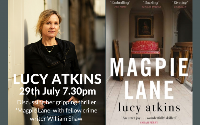 An Online Evening with Lucy Atkins & William Shaw