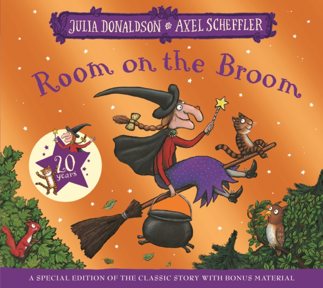 Room on the Broom – 20th Anniversary Edition – paperback
